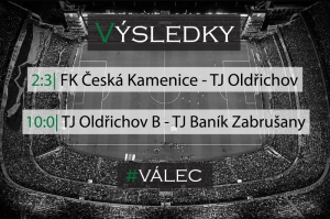 Oldřichov má za sebou další skvělý víkend. Oba týmy ukořistily vítězství.